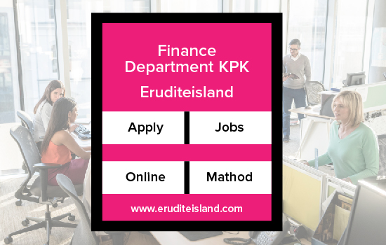 Finance Department KPK Jobs 2024